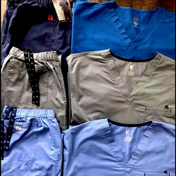 6 Mens Medical Scrubs - Picture 4 of 7